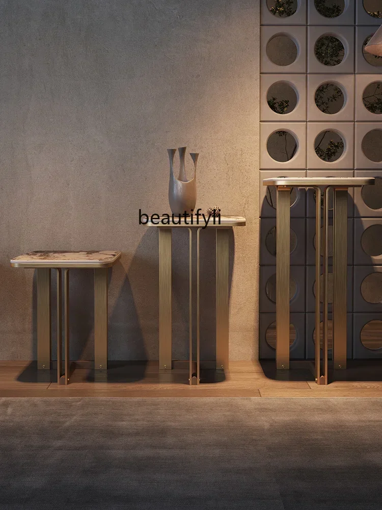 

S Italian Style Light Luxury Flower Rack Living Room Floor Modern Minimalist Indoor Home Storage Rack Balcony