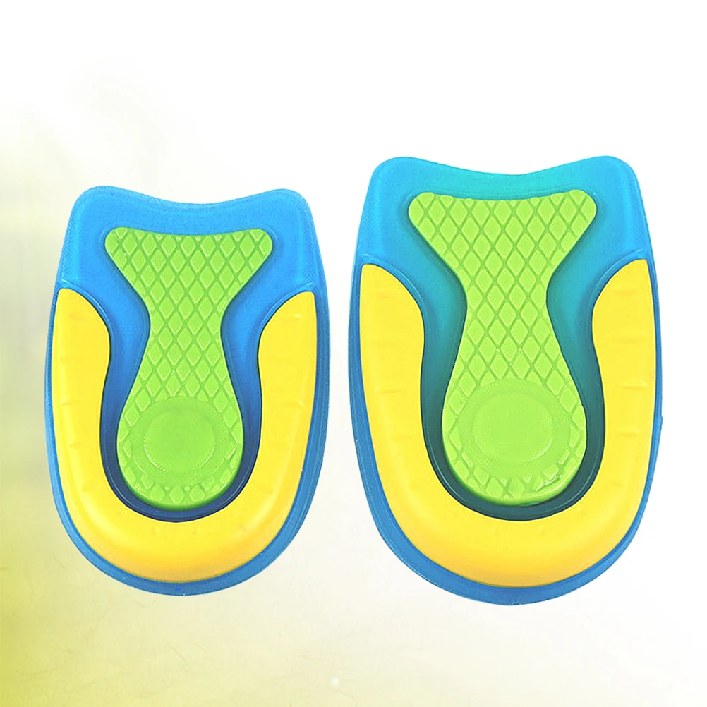 

2 Pairs Half Insole Heel Pads High Elasticity Absorption Insoles Men and Women for Heels Shoe