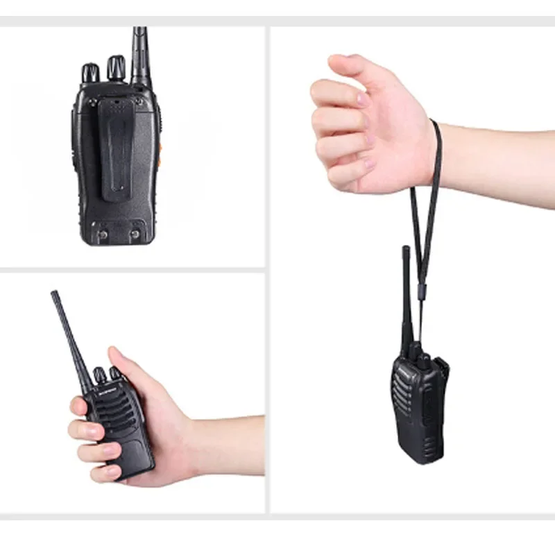 KOOJN 1 pz BF-888S Walkie Talkie unità esterna ad alta potenza cantiere magazzino ristorante Hotel