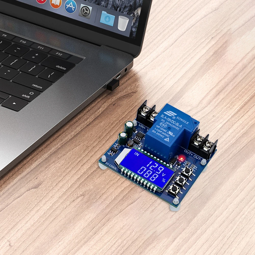 

Модуль защиты от низкого напряжения XY-CD63L, выключатель-разъединитель DC6-60V, модуль отключения при низком напряжении, защита от дефицита напряжения