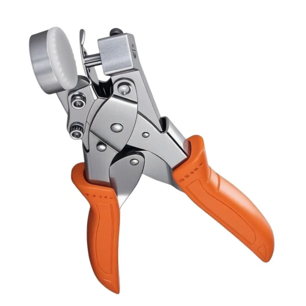 Plastic Bag Hole Punch Plier,PE Film Fabric Leather Paper Packaging Bag Leathercraft Puncher Punch Pliers Hand Tools 3-6mm