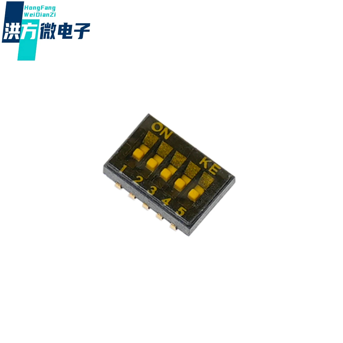5 шт. оригинальный, переключатель циферблата, расстояние 1,27 мм, KE,SMD(J-pin) СГИБ внутрь, обмотка ног, позолота, 5-позиционный переключатель, модель: DSHP05TJGER