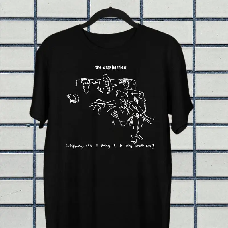 Редкая базовая футболка Cranberries S 5XL BM48 Редкая базовая футболка Cranberries S 5XL BM48