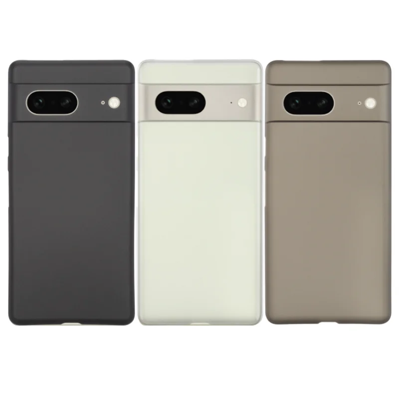 Thin 0.5MM Phone Case for Pixel 7 PP Material Heightened camera protection Simple Style For Google Pixel 7 7a 8 Case