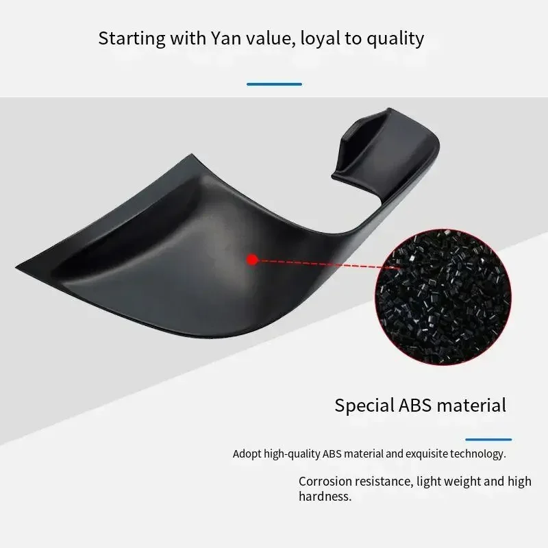 Aero Winglets & Wind Blades Fairing - Ditingkatkan Kompatibel dengan Yamaha YZF-R7 2021-2023