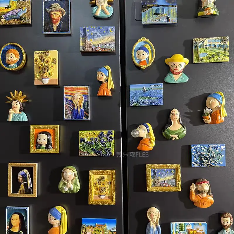 Three-dimensional 3D Personality Creative Refrigerator Magnets Cute Magnets Magnets Home Decor
