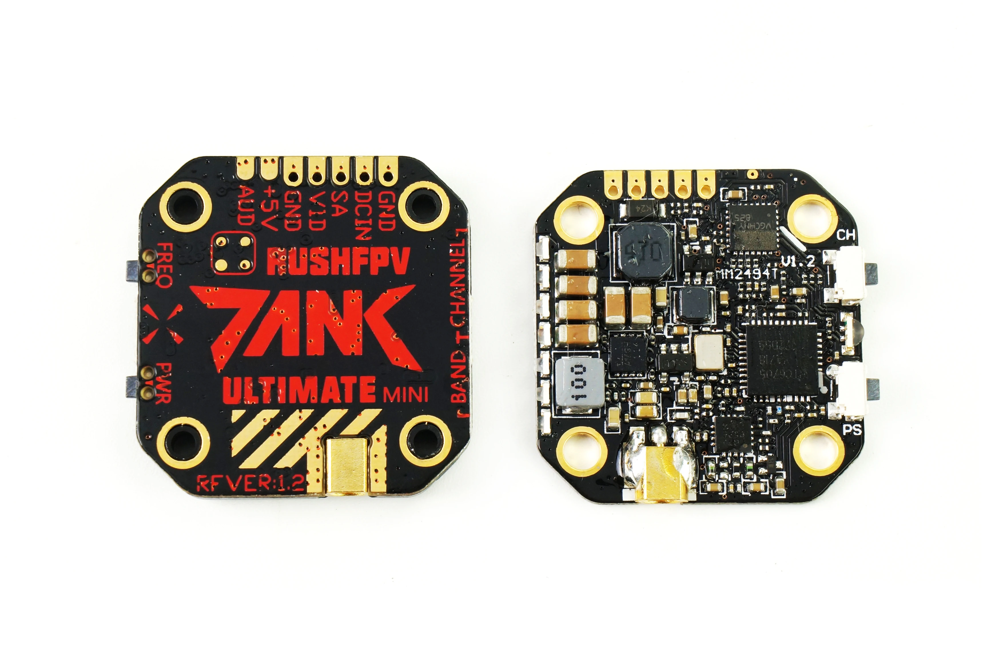 RUSH TANK Ultimate Mini/TANK PLUS VTX 5.8GHz 48CH 2-8s 800mW Video Transmitter Smart Audio AGC MIC FPV Racing Car
