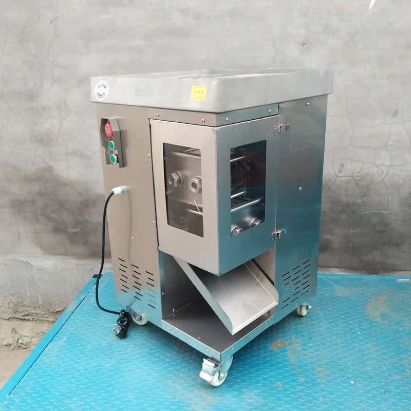 Fresh Beef Jerky Shredder Cutter Slicer Flake Pork Meat Mutton Cutting Slicing Shredding Machine