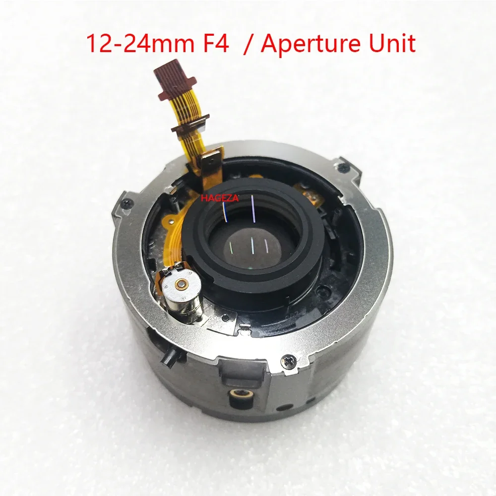 New Original for SIGMA 12-24mm F4 Aperture Shutter Unit with Glass Cable for Canon Mount Lens Replacement Repair Parts