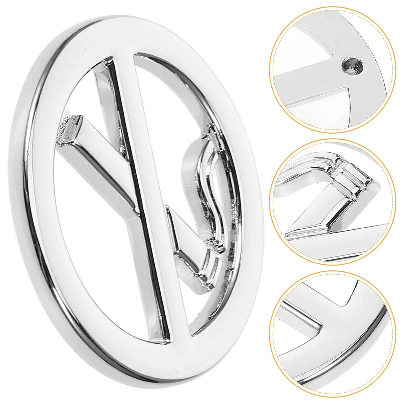 

Only No Smoking Stickers Car Warning Shine and Decals Office Outdoor