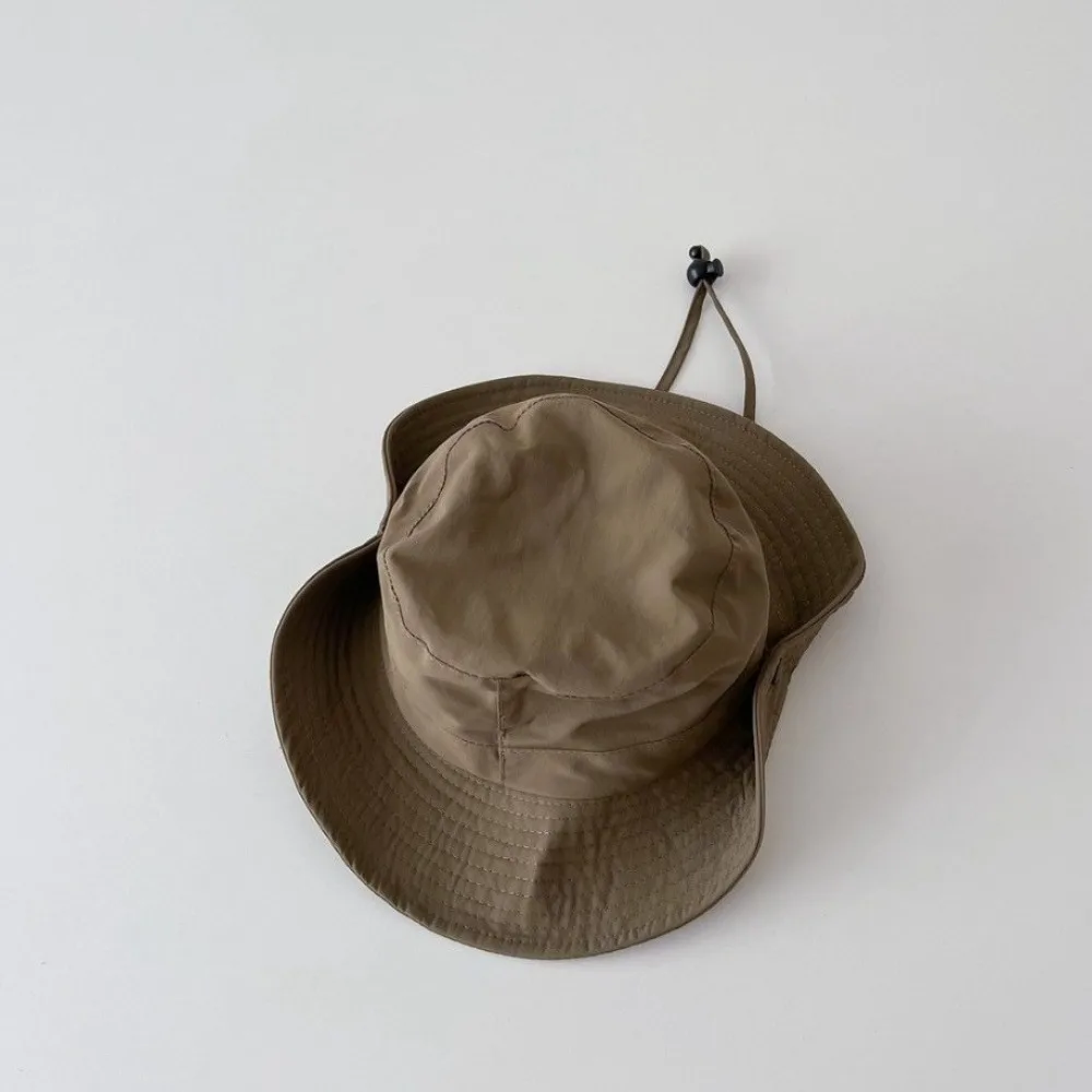 Nieuwe trendy emmerhoed anti-zon anti-uv zonnebrandcrème hoed verstelbare ademende strandhoed zomer