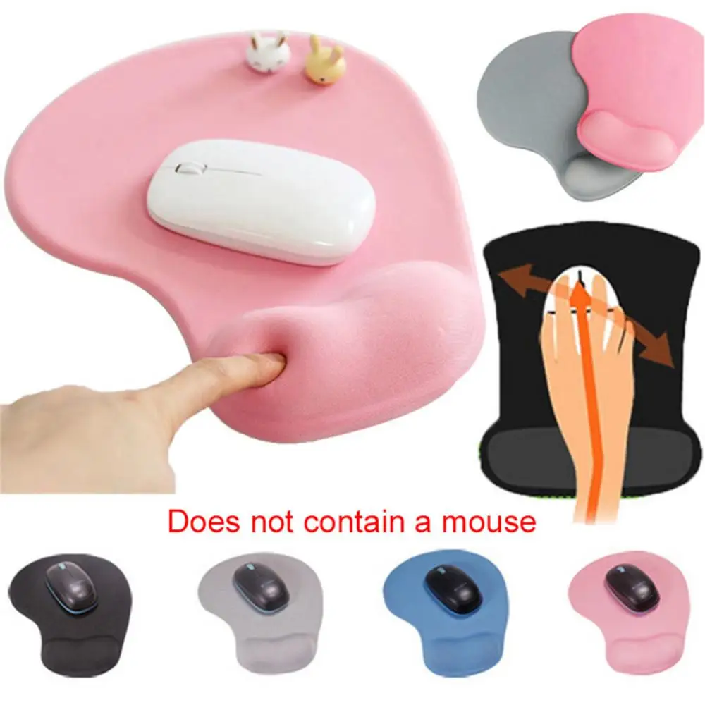 Mouse Pad for PC Support Pad Mice Mat Soft Non-Slip Silicone Comfort Wrist Mouse Laptop