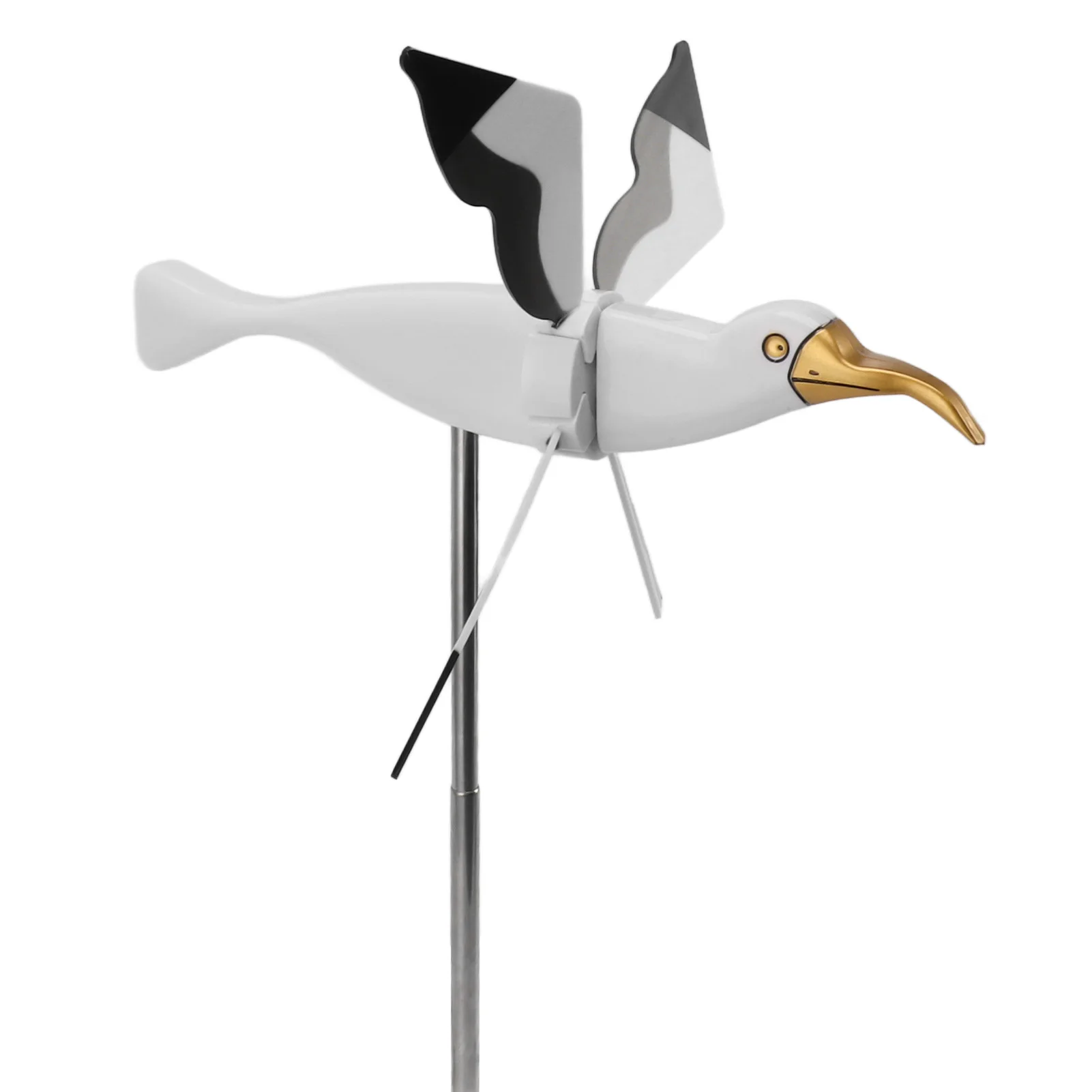 Flying Seagul Windmill Garden Spinner Lawn Ornament Wind Mill For Outdoor Yard Decorations