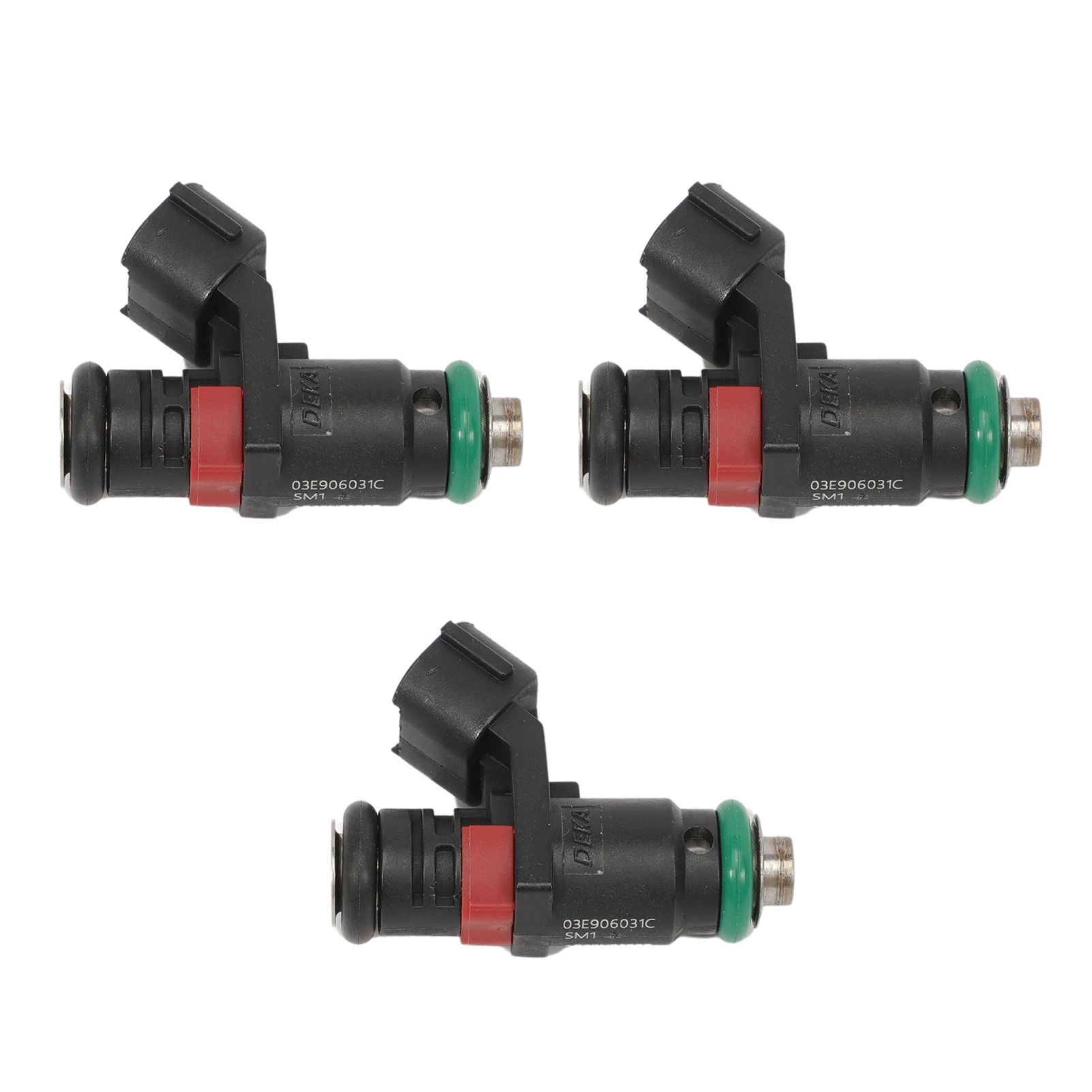 3 x Fuel Petrol Injector Nozzle for POLO Cordoba Mk3 Fabia Mk1 1.2 03E906031 03E906031A