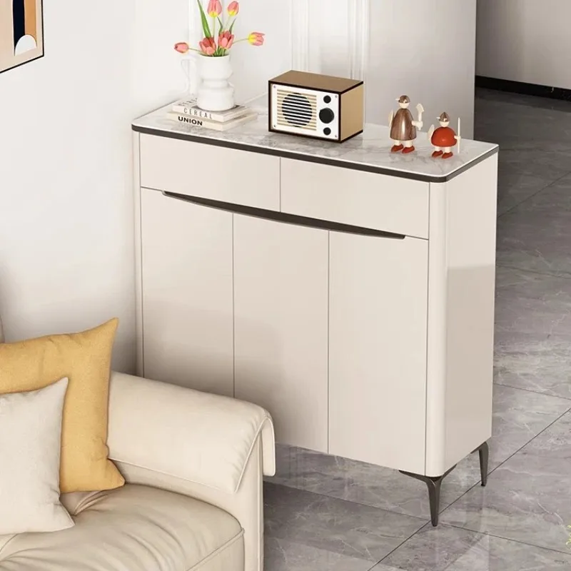 

Accent Storage Shoe Rack Nordic Holder Range Living Room Minimalist Creative Shoe Rack Hallway Save Space Gabinete Home Design