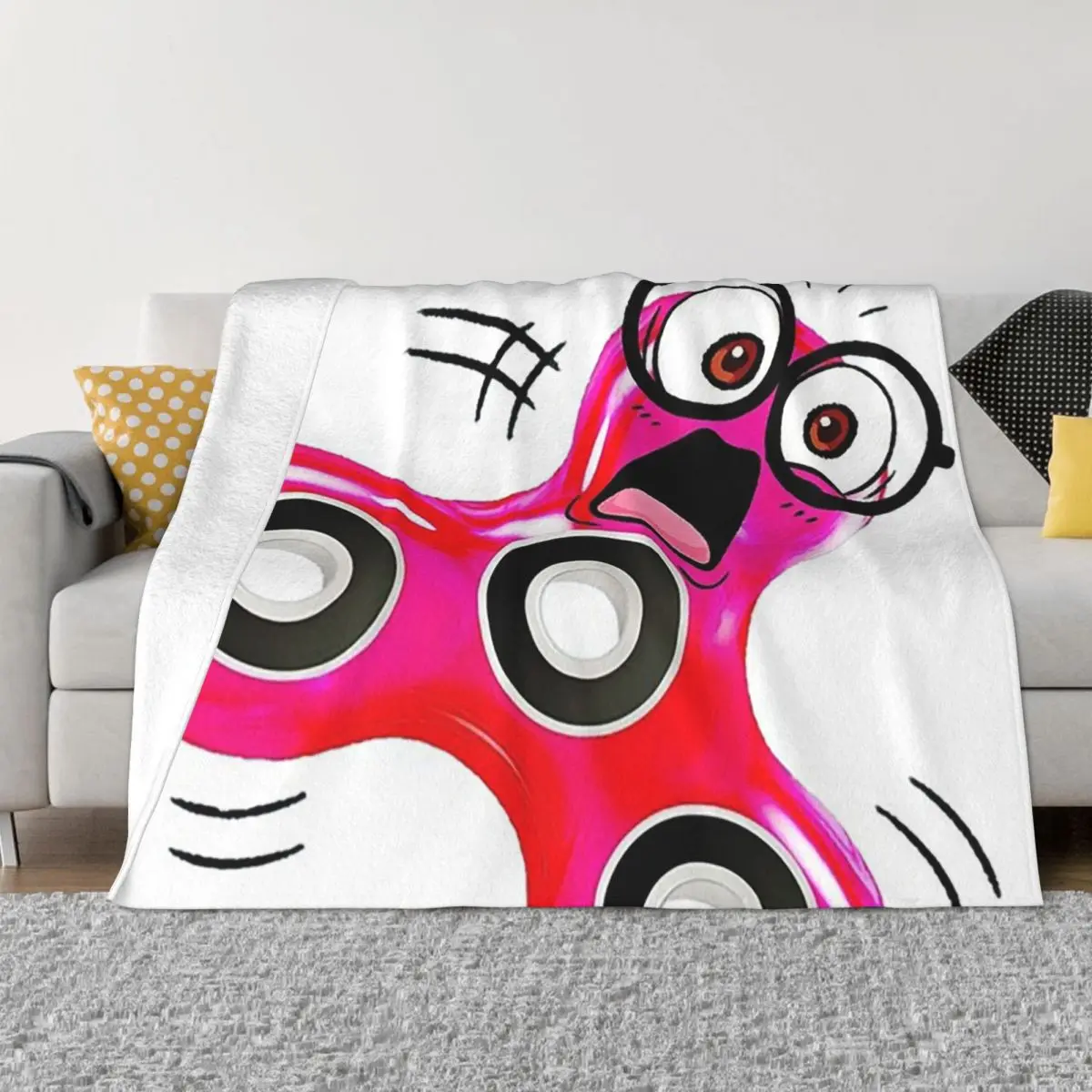 

Одеяла Super Slick Slime Sam, мягкое теплое фланелевое одеяло, покрывало для кровати, гостиной, пикника, путешествия, домашний диван