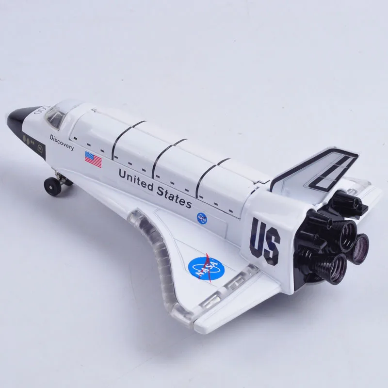 

[[Funny] Simulation US Light and Sound Alloy Space Shuttle model spacecraft flight simulator aircraft plane decorations gift