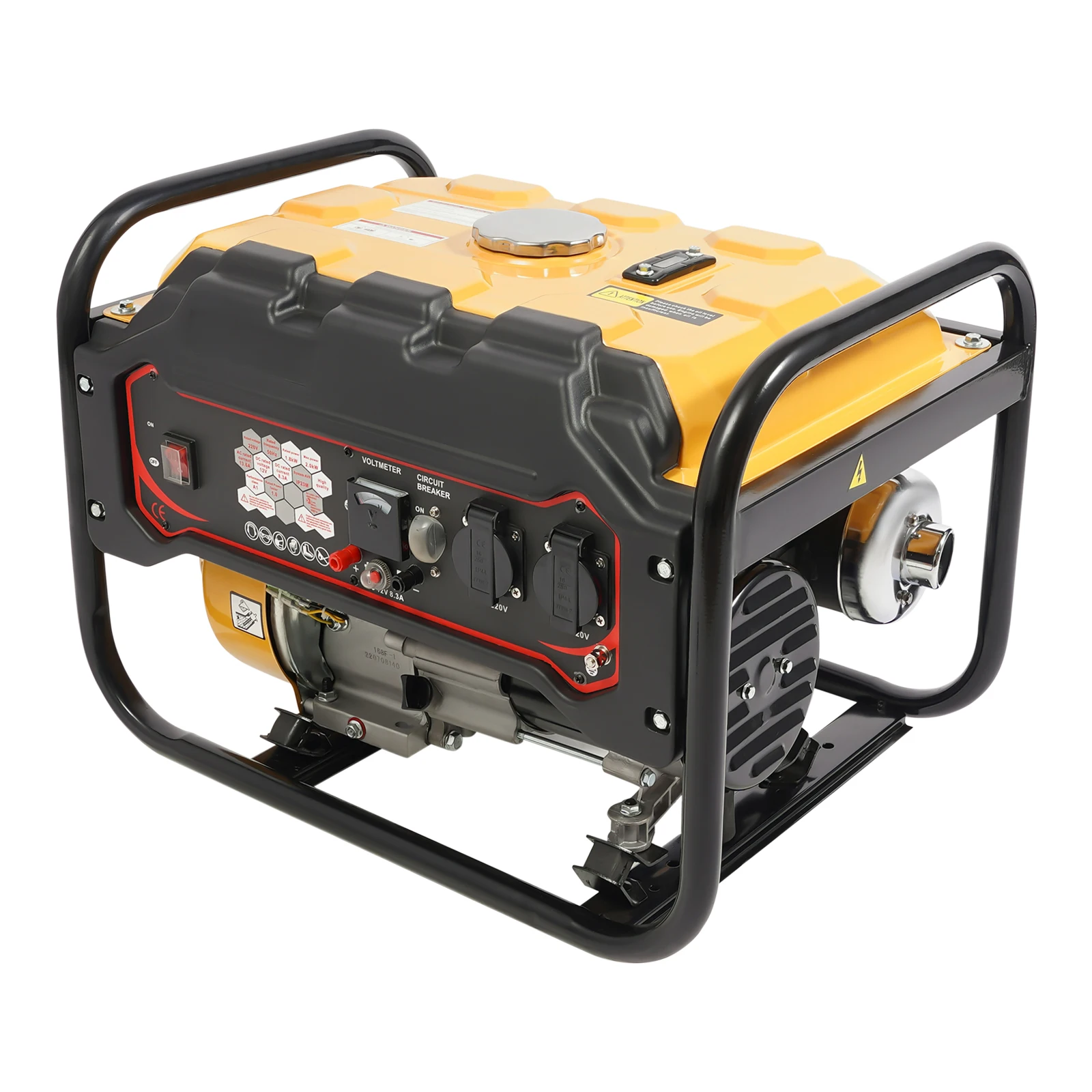 6.5HP 4-stroke Portable Outdoor Generator Gasoline Generating Motor Machine Single Cylinder Engine