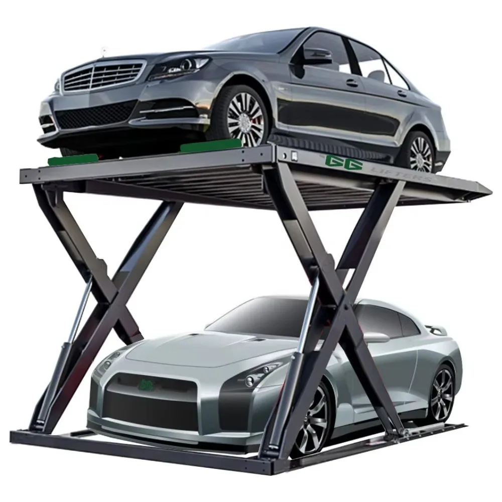 Hydraulic electric scissor car parking lift