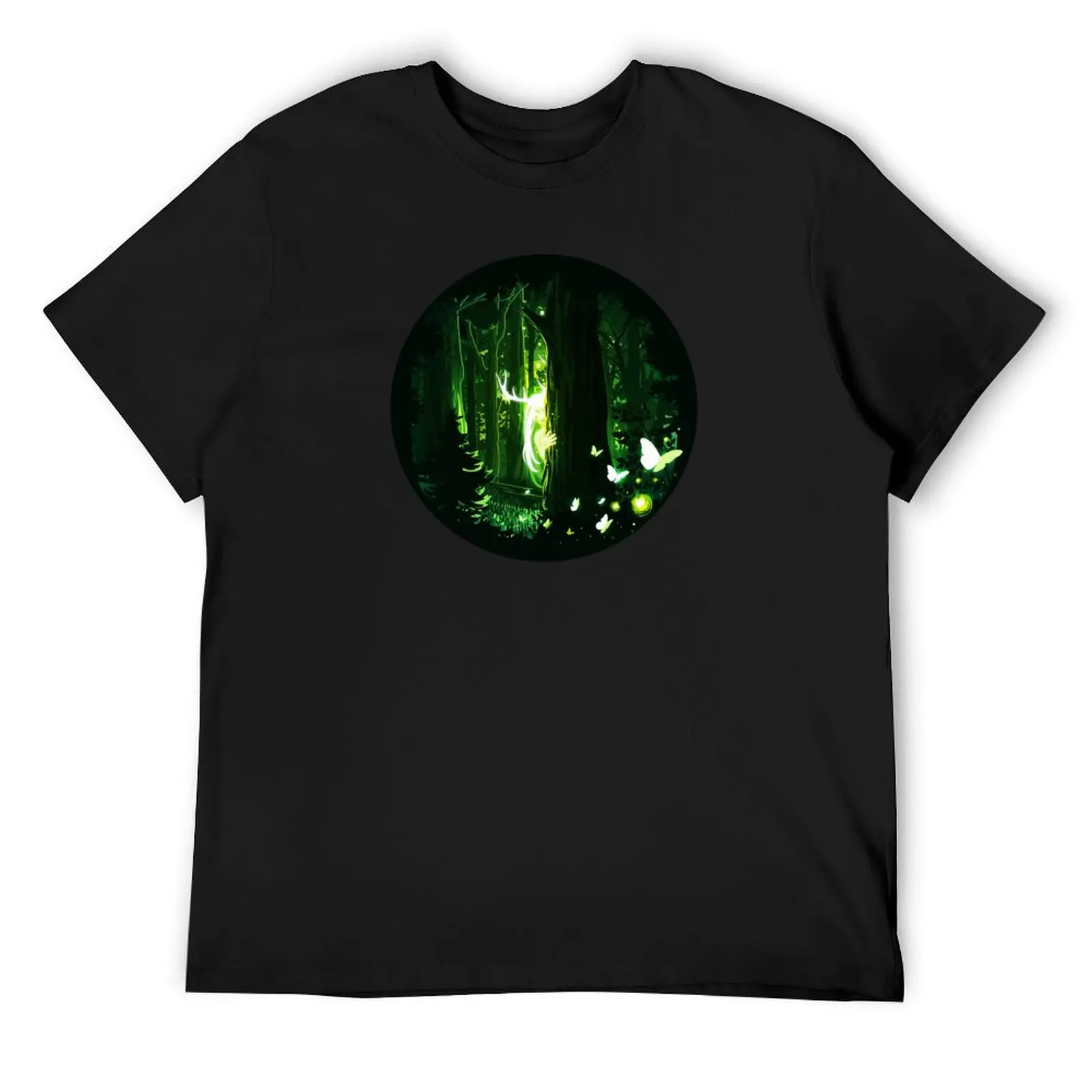 

Wood Fairy T-Shirt summer clothes vintage customs anime shirts men