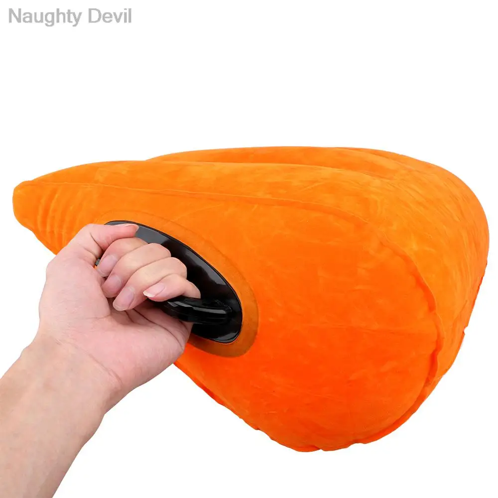 Sex Toys For Couples Games 18+ Naughty Devil Inflatable Sex Pillow Adult Furniture Sexual Cushion Love Position Sofa Erotic