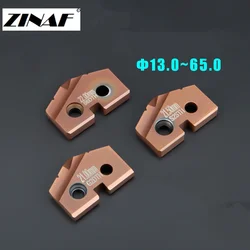 1 pz TIALN coat 9.5 -- 114mm trapano a forcella trapano a corona trapano a foro profondo inserti in carburo di tungsteno inserto in polvere HSS contenente cobalto