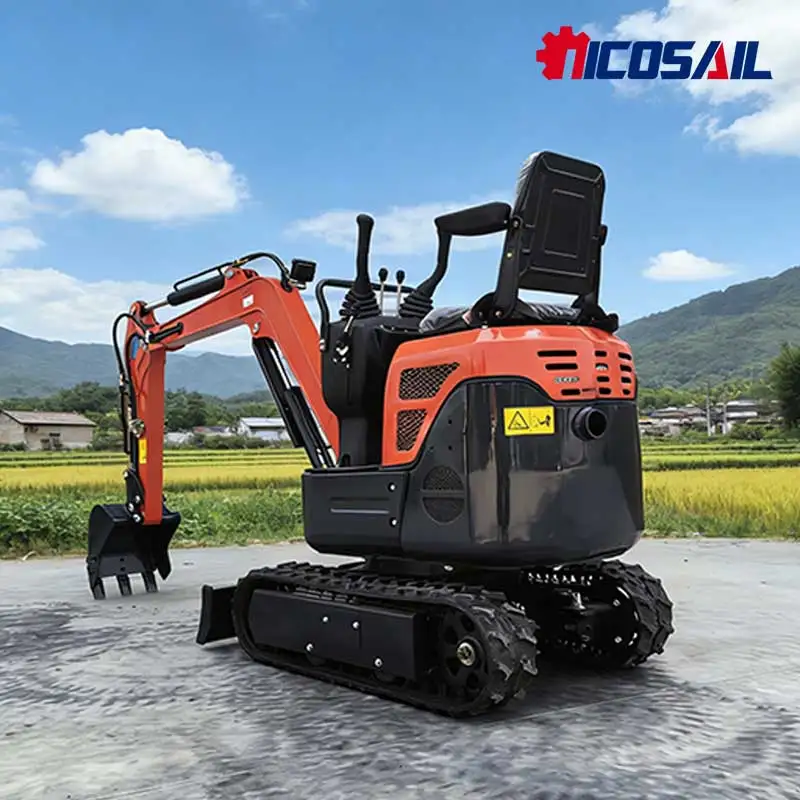 

EPA Certified Industrial Mini Excavator - Crawler Design for Construction, Farm & Animal Husbandry
