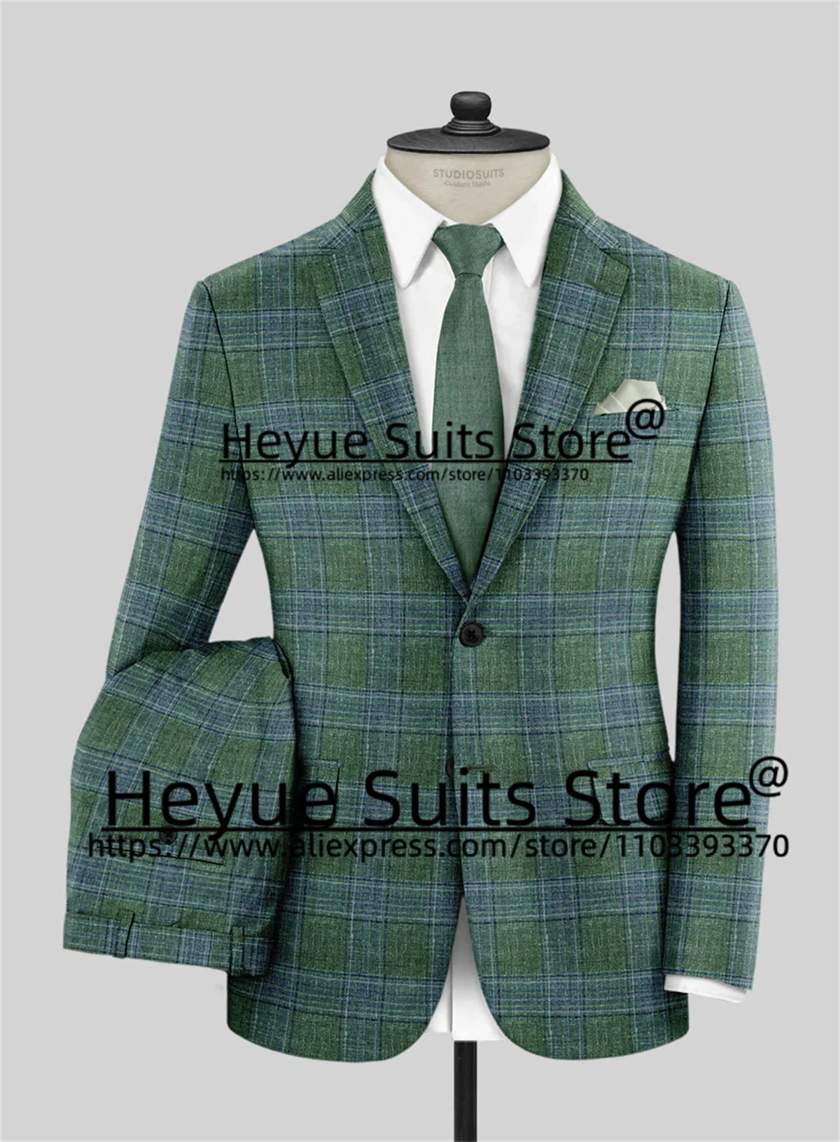 

Custome Made High Qublity Business Men Suits 2 Pcs Sets Slim Fit Notched Lapel Groom Tuxedos Classic Male Blazers Costume Homme