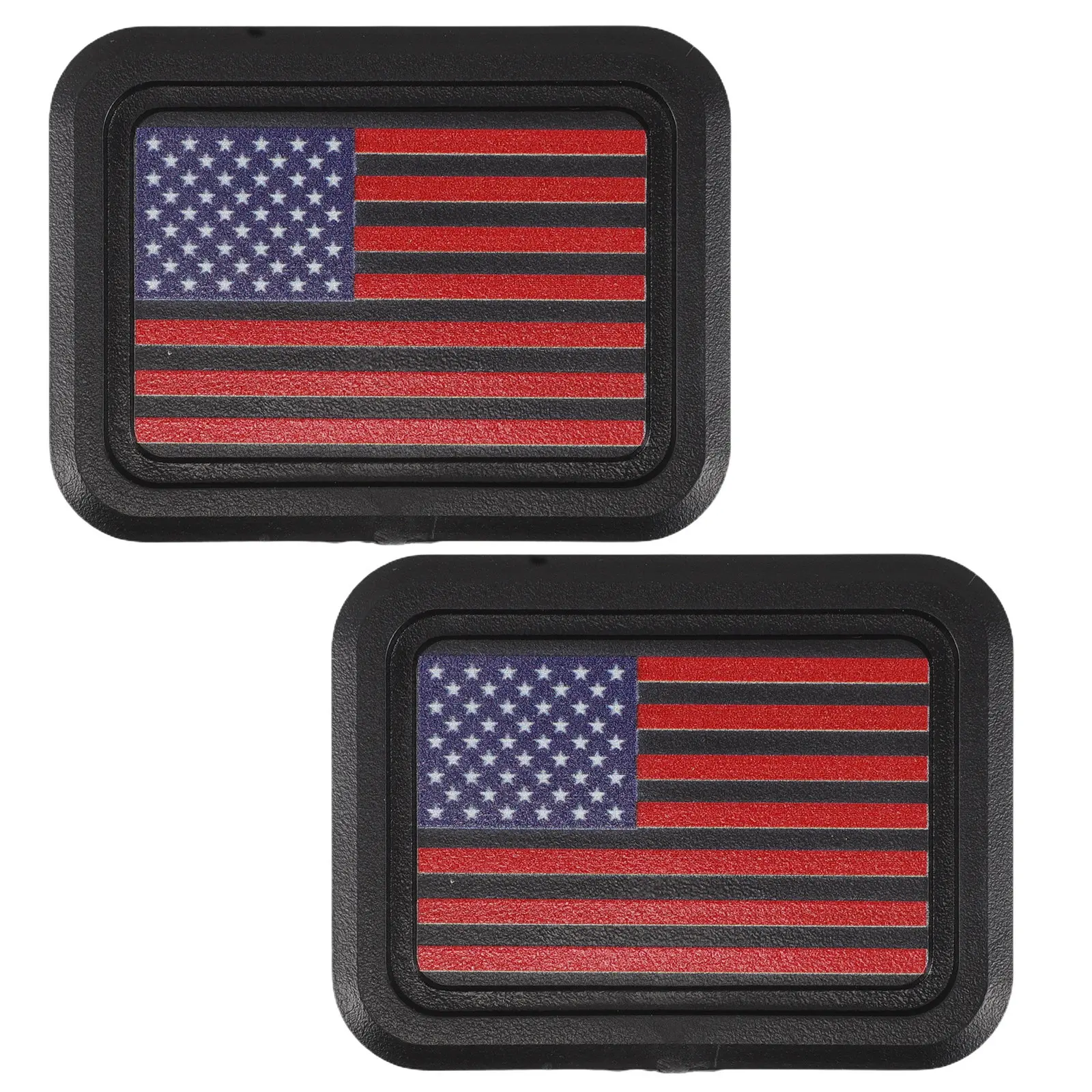 

Комплект из 2 накладок на борт кузова для пикапов 1500 2500 2019-2021, АБС-пластик, с патриотическим флагом, аксессуары для кузова грузовика, пыле- и водонепроницаемые