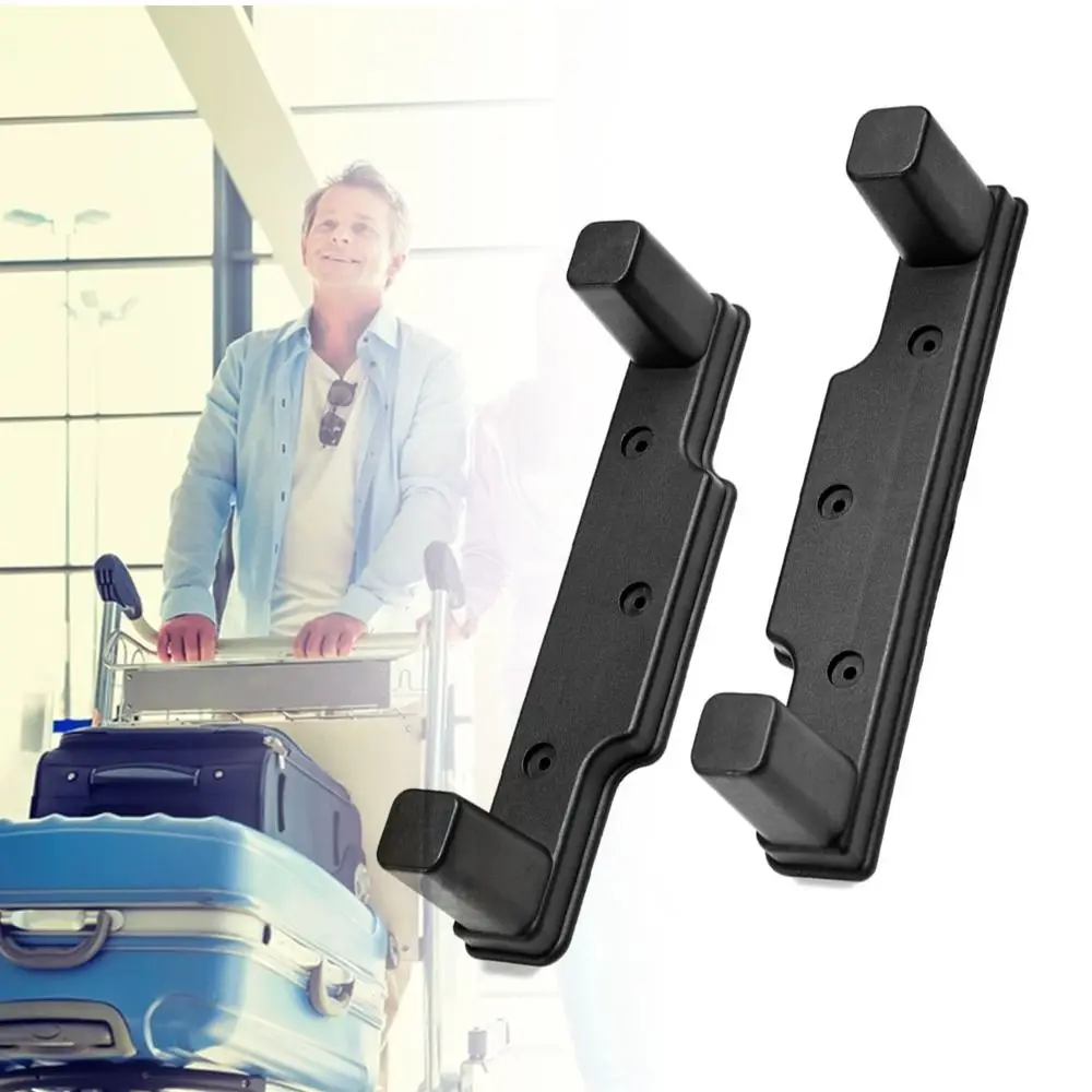 Tool Black Luggage Feet Stud Plastic Replacement Trolley Luggage Bracket Front Feet Repair Accessories Suitcase Foot Universal