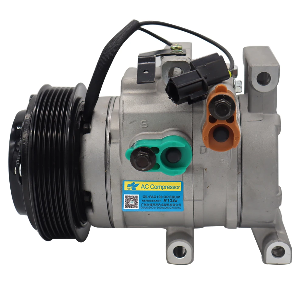 Air Compressor For Kia Rio K2 Hyundai Hb20 Verna Solaris Accent IV 1.4 1.6  977014L000 977011R000 8FK351272-111