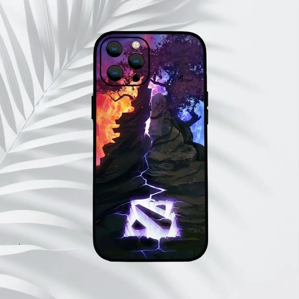 Hot Game D-Dota 2  Phone Case For iPhone Mini 11 12 13 14 15 Pro XS Max X Plus SE XR Shell