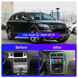 256G For Audi Q7 2005-2015 Android Car GPS Navigation Headunit Multimedia player Radio Auto Audio Wireless Carplay