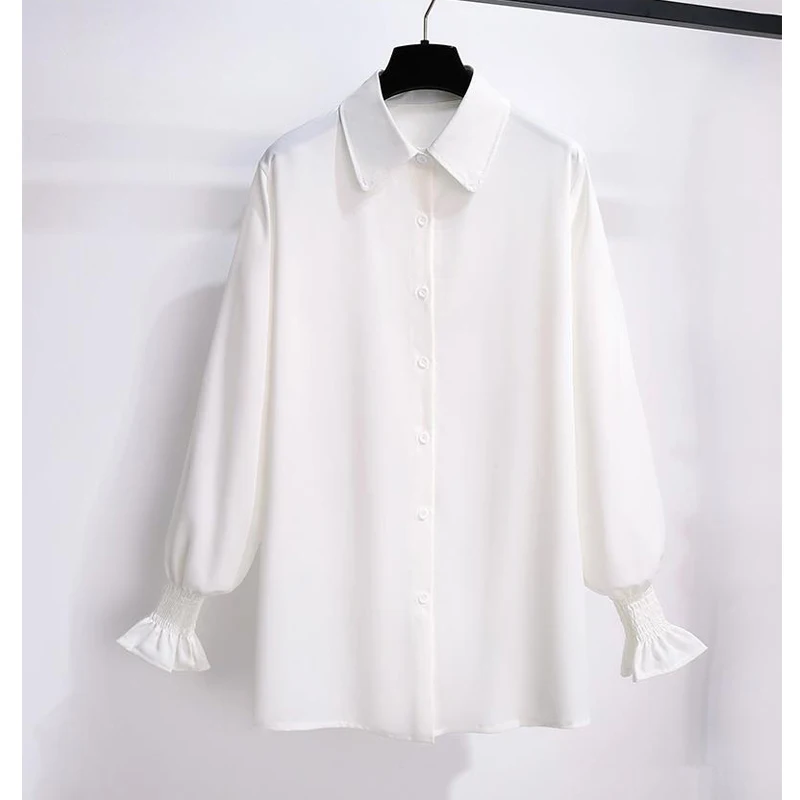 Two Piece Set for Women Autumn Winter Fashion Slit Elegant Knitted Sweater Vest White Chic Long Sleeve Shirts Office Lady Outfit