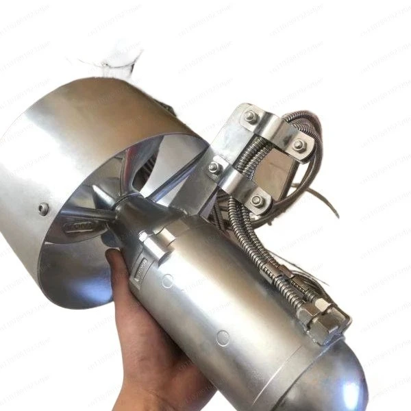 600W  24V Underwater Brushless Thruster Stainless Steel Welding Super Large Thrust Rubber Boat Paddle Cargo Ship