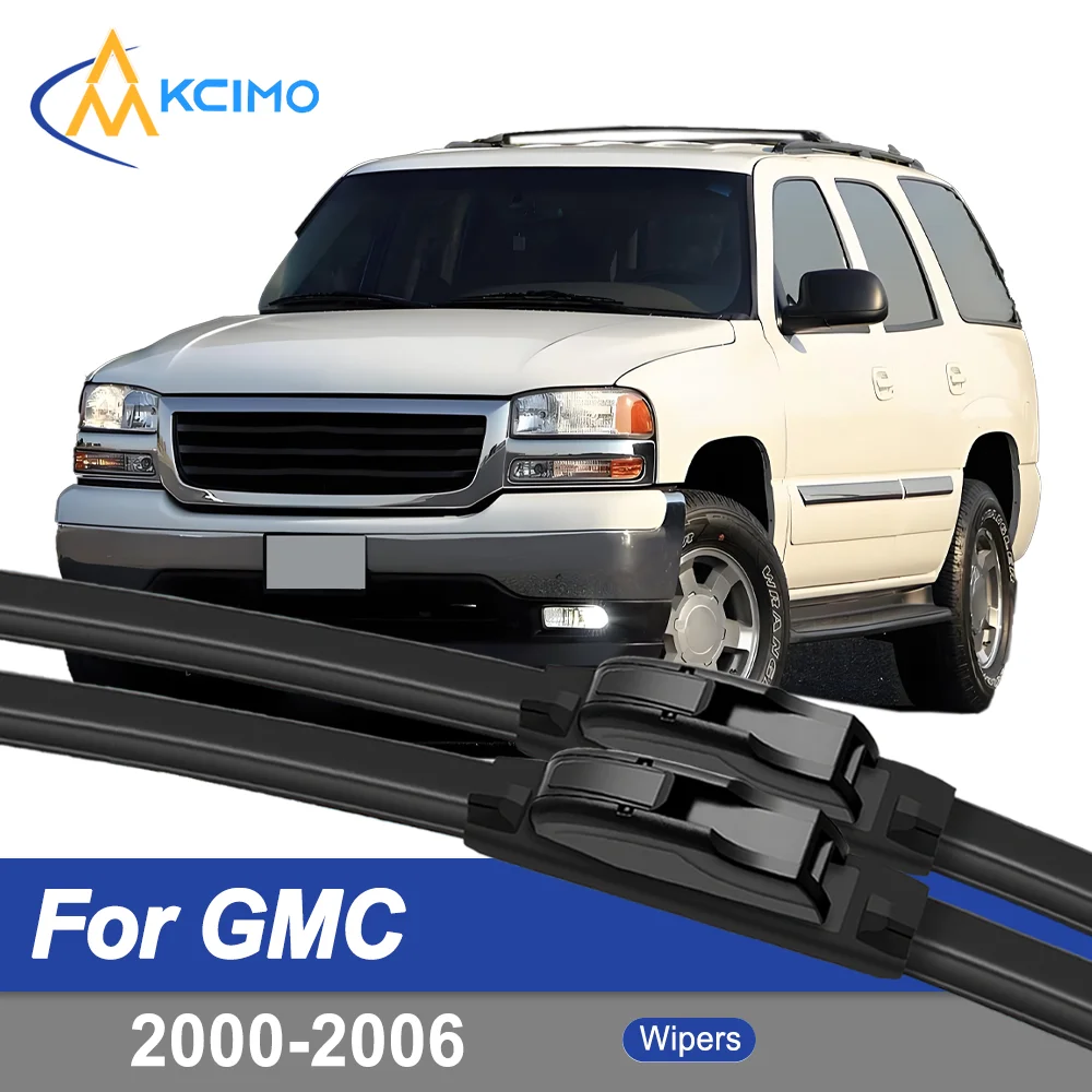 

Premium Rubber Durable Silent Windshield Wiper Blades 2pcs for GMC Yukon XL 2000-2006 Chevrolet Suburban GMC Suburban