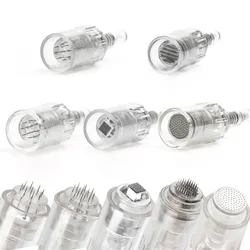 20pcs Professional Beauty Pen Bayonet Screw Cartridge Micro Needle Pen Microneedling 9 Pin/12 Pin/36 Pin/3D/5D Nano MYM MTS