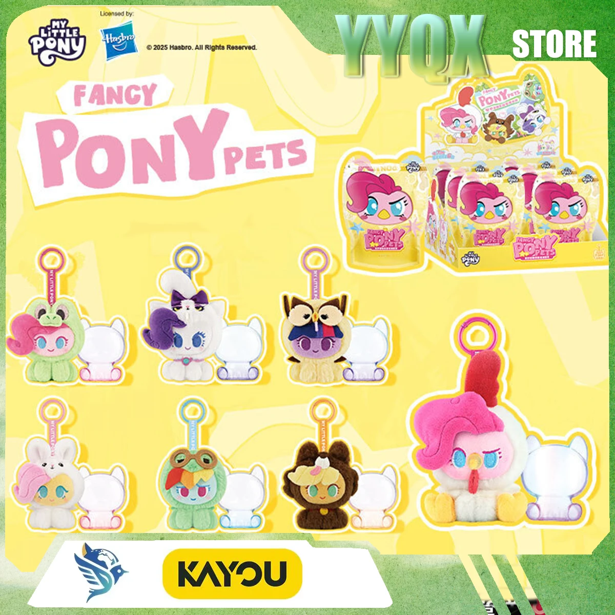 

KAYOU 2026 New My Little Pony pendant collection periphery cute decoration gift surprise toy Sending off girlfriend like pet