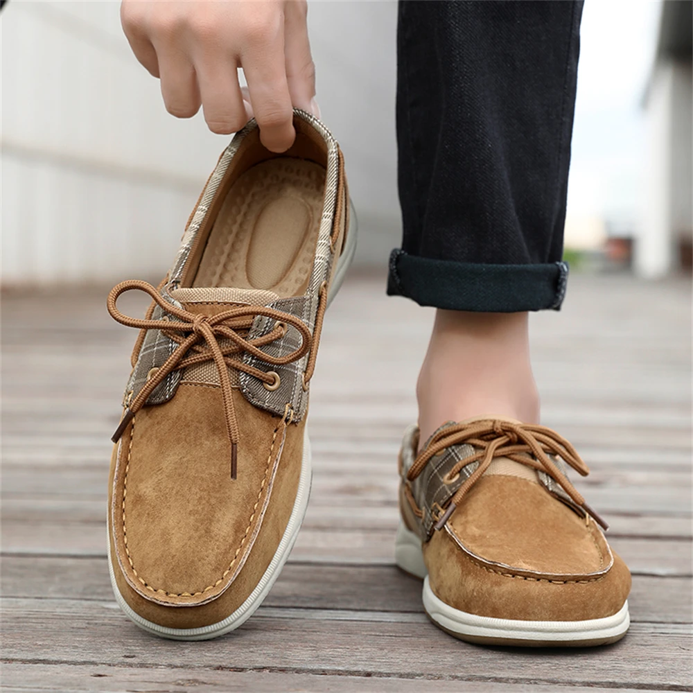 Luxuriöse Boots-Loafer für Herren in Übergröße – hochwertiges PU-Obermaterial, atmungsaktives Futter, weiche Einlegesohlen, rutschfeste Sohle, leicht und bequem – Detail 14