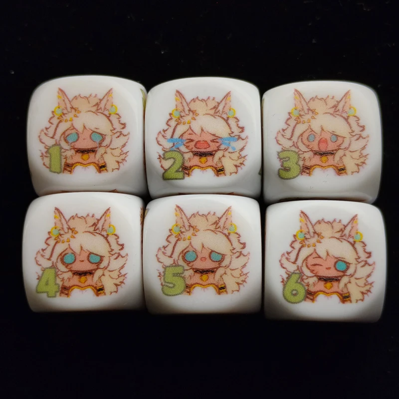 Diy Self Made Yu-Gi-Oh! Dominus Spiral Dice Damage Counter Dominus Spiral 1 Piece Damage Counter Dice Anime Cards Gift Toys