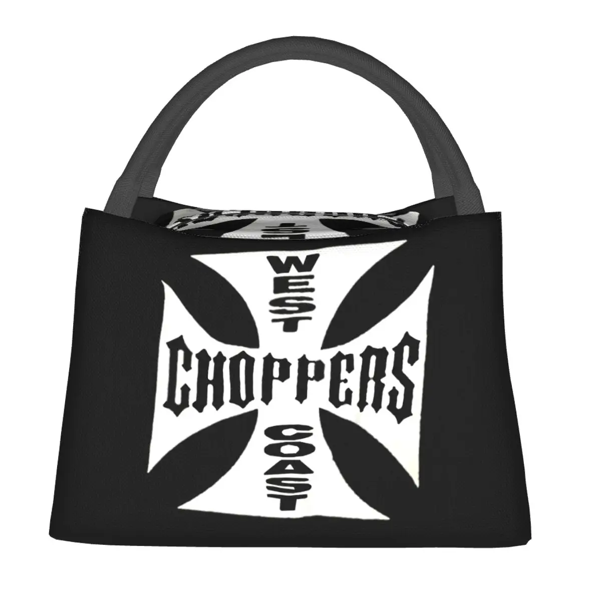 West Coast Choppers Lunch Bags Insulated Bento Box Resuable Lunch Tote Picnic Bags Cooler Thermal Bag for Woman Kids Work