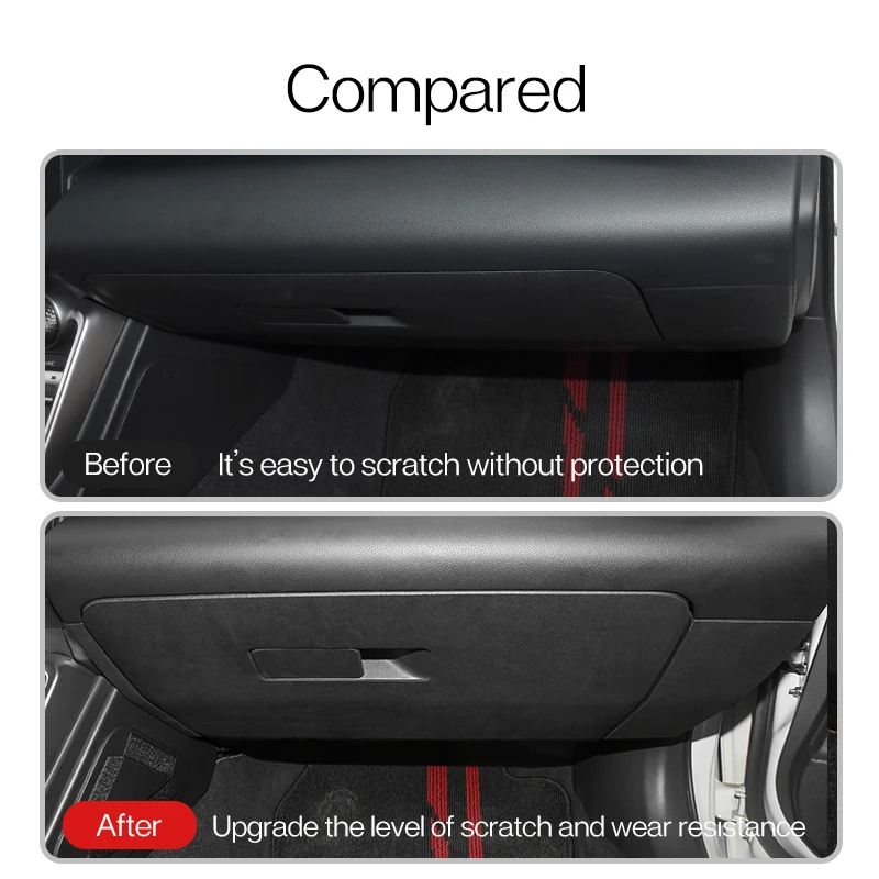 for Toyota GR86 Subaru BRZ 2022 2023 Compatible with Sticker Front Passenger Console Storage Box Panel Trim Strip Accessories