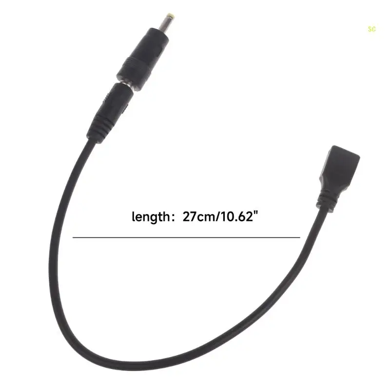 Micro USB Female to 5.5x2.1mm Male Power JackTo 4.0x1.7 3.5x1.35 3.5x1.3 Dropship