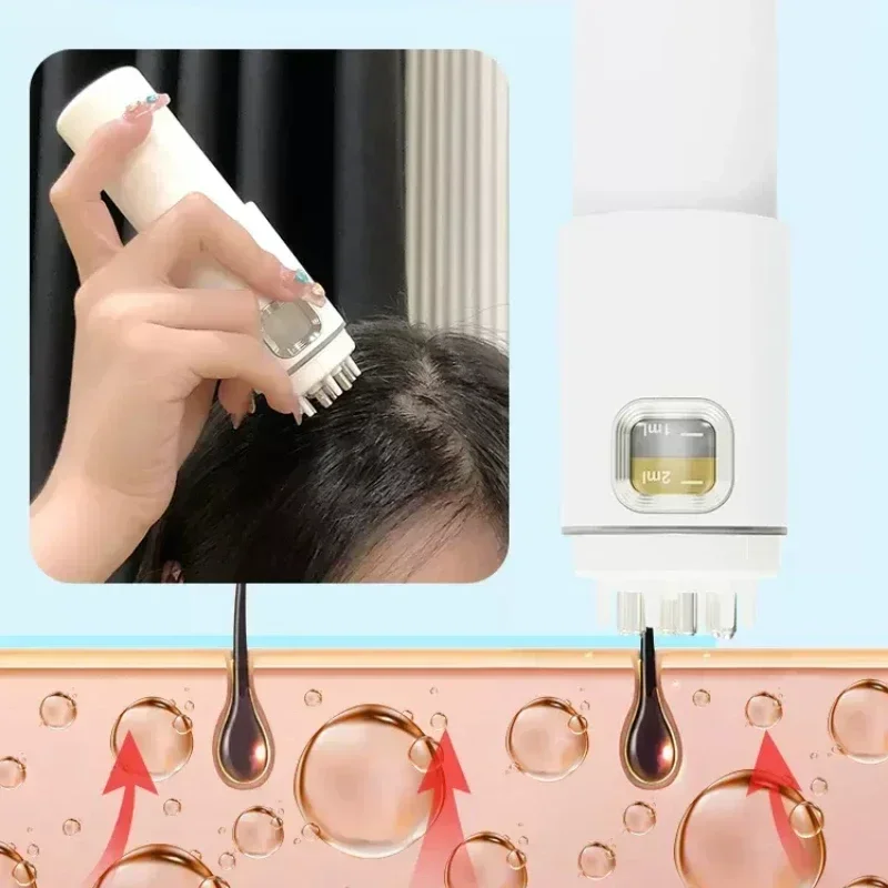 Minoxidil 1 Ml Scalp Prescription Ball Massage Comb Dosing Daub Drainage Artifact Coated