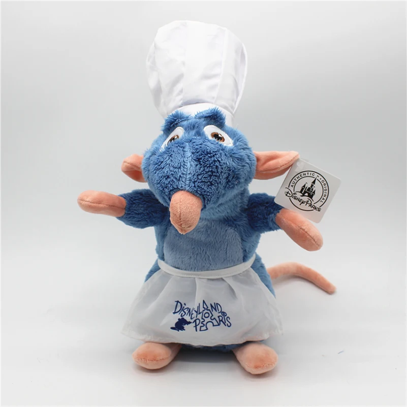 Disney 30cm Apron chef Ratatouille Remy Mouse Plush Toy Doll Stuffed Animals for Children Boy Gifts