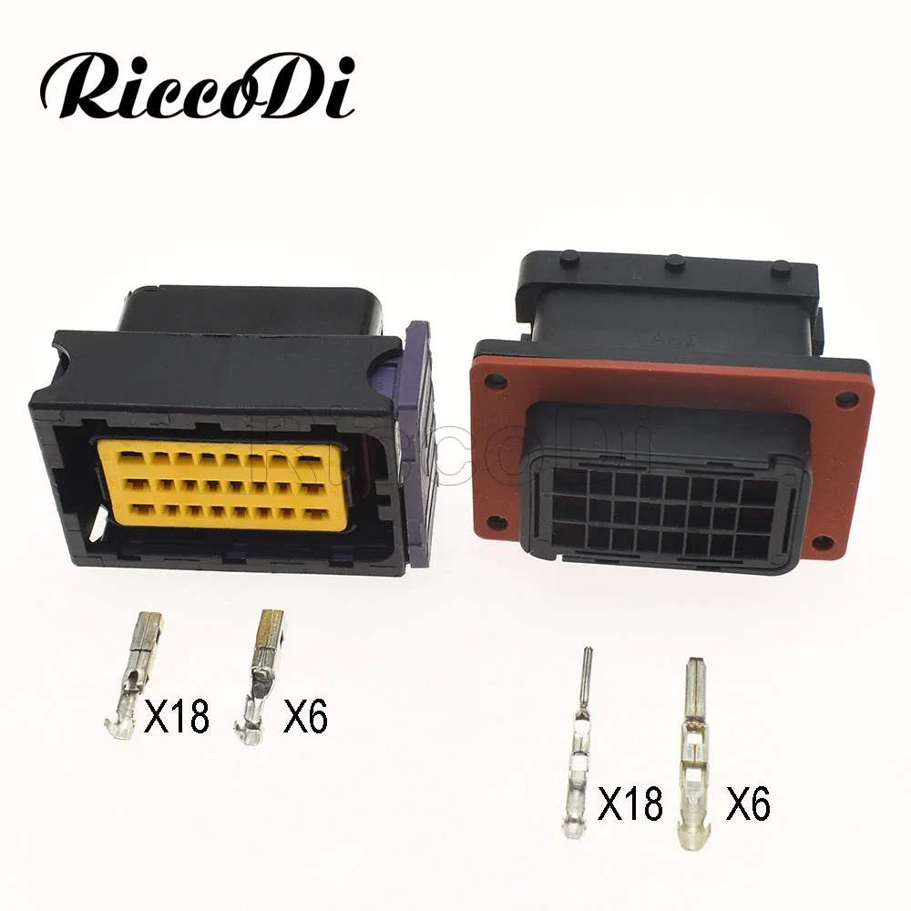 1-5Sets 24 Pins 211PC249S8005 211PL249S0023 211PC249S0005 Female Male Connector With Terminal