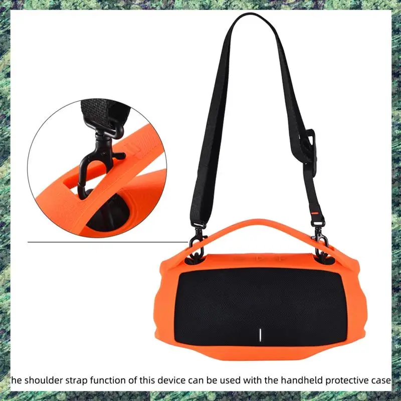 SCLS غطاء حماية بمقبض من السيليكون لملحقات مكبر صوت بلوتوث محمول Xtreme 4