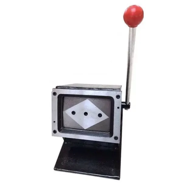 

130*90mm Desktop Steel Body Manual Business Card PVC Card Die Cutter Machines for Office