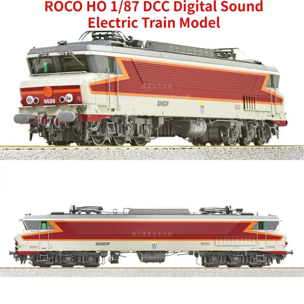 

Модель поезда ROCO HO 1/87, французский термо, четвертого поколения, CC6520 DCC, цифровой звук, модель электрического поезда, игрушка в подарок