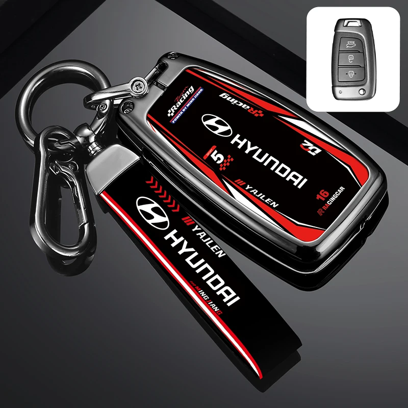 Car Remote Key Fob Cover Case For Hyundai Sonata SantaFe Verna Tucson Celesta Accent Creta Elantra Solaris I30 I35 I40 Ix35 Kona